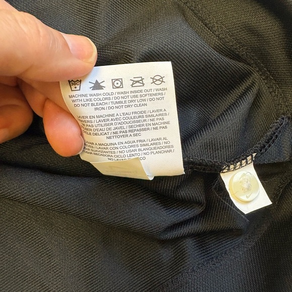 NWT Nike Golf Dri-Fit Short Sleeve collared Black button up women's size Small - Picture 11 of 15